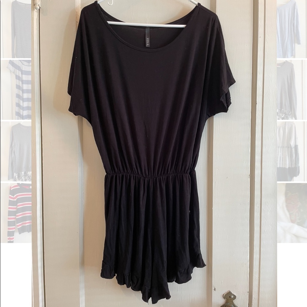 Voll Black Romper